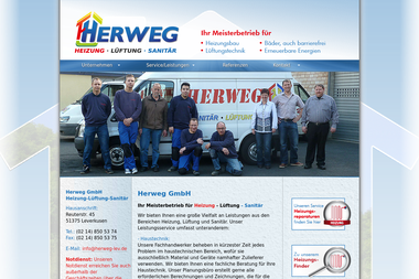 herweg-lev.de - Klimaanlagenbauer Leverkusen