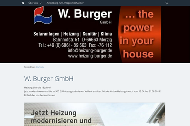 heizung-burger.de - Klimaanlagenbauer Merzig