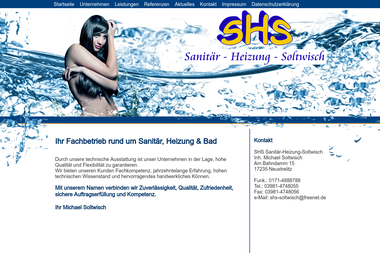 shs-soltwisch.de - Klimaanlagenbauer Neustrelitz