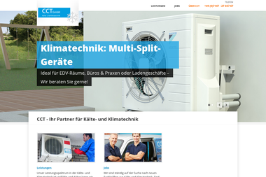 cct-kaelte-klima.de - Klimaanlagenbauer Sachsenheim
