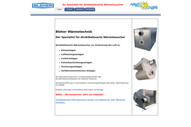 bleher-waermetauscher.de - Klimaanlagenbauer Tübingen