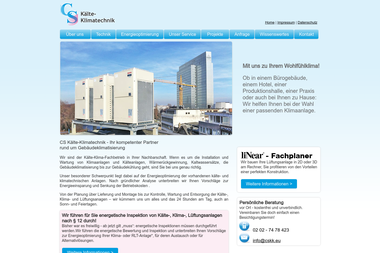 cskaelte-klimatechnik.de - Klimaanlagenbauer Wuppertal