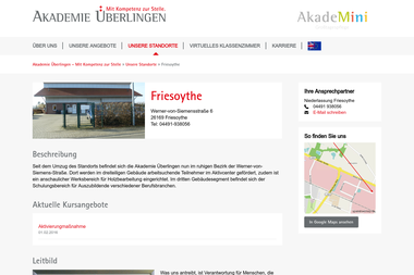 akademie-ueberlingen.de/unsere-standorte/friesoythe - Kochschule Friesoythe