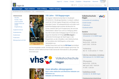 vhs-hagen.de - Kochschule Hagen