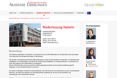 akademie-ueberlingen.de/unsere-standorte/hameln - Kochschule Hameln
