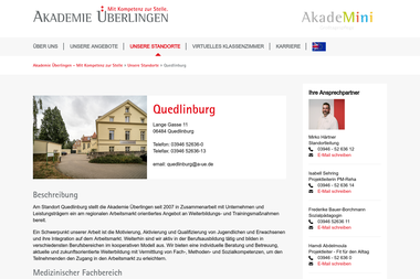 akademie-ueberlingen.de/unsere-standorte/quedlinburg - Kochschule Quedlinburg