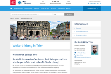 wbstraining.de/weiterbildung-trier - Kochschule Trier