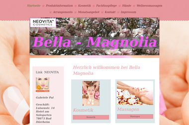 bella-magnolia.de - Kosmetikerin Bad Dürrheim