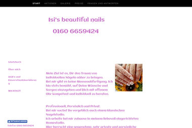 isis-beautiful-nails.jimdo.com - Kosmetikerin Clausthal-Zellerfeld