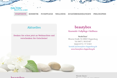 beautybox-cloppenburg.de - Kosmetikerin Cloppenburg