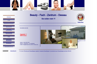 beauty-fach-zentrum-dessau.de - Kosmetikerin Dessau-Rosslau