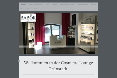 cosmetic-lounge-gruenstadt.de - Kosmetikerin Grünstadt
