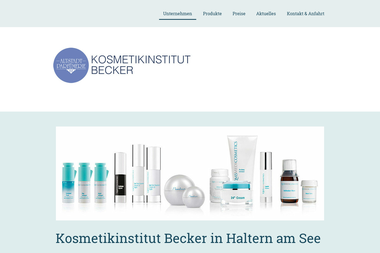 kosmetikinstitut-haltern.de - Kosmetikerin Haltern Am See