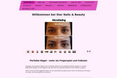 star-nails.net - Kosmetikerin Hanau