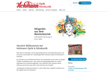 hohmann-optik-akustik.de - Kosmetikerin Hettstedt