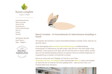 beauty-complete.de - Kosmetikerin Kassel