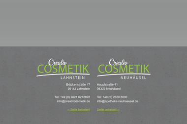 creativcosmetik.de - Kosmetikerin Lahnstein