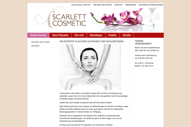 scarlett-cosmetic.de - Kosmetikerin Lichtenfels