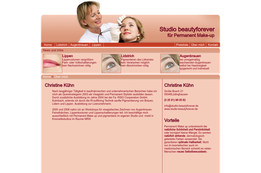 studio-beautyforever.de/site/uebermich - Kosmetikerin Lüdinghausen