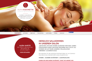 aura-kosmetikstudio.com - Kosmetikerin Magdeburg