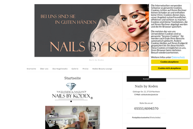 nails-by-kodex.com - Kosmetikerin Northeim