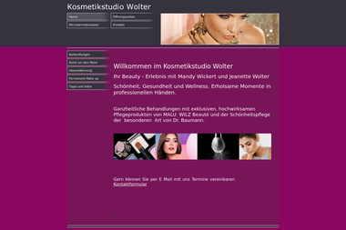 kosmetikstudiowolter.com - Kosmetikerin Potsdam
