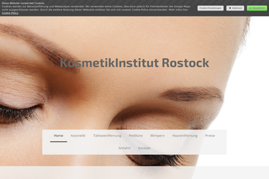 kosmetikinstitut-rostock.de - Kosmetikerin Rostock