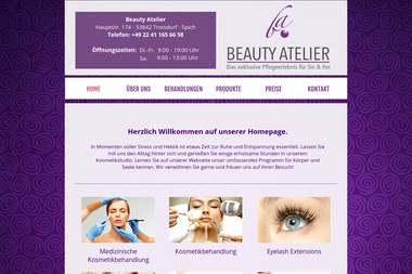 beauty-atelier-spich.de - Kosmetikerin Troisdorf