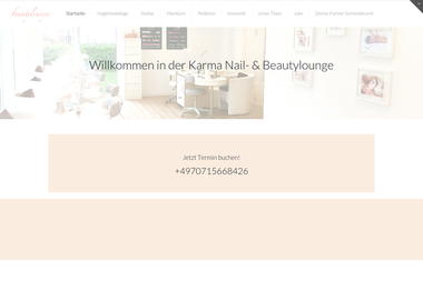 karma-beautylounge.de - Kosmetikerin Tübingen
