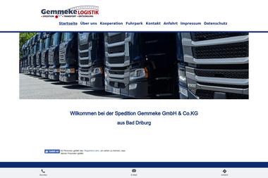 gemmeke-logistik.com - Kurier Bad Driburg