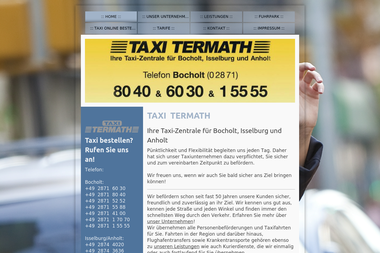 taxi-termath.de - Kurier Bocholt