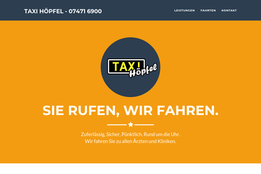 taxi-hoepfel.de - Kurier Hechingen