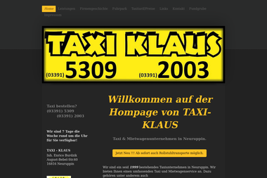 taxi-klaus.com - Kurier Neuruppin