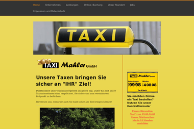 taxi-mahler.de - Kurier Petershagen