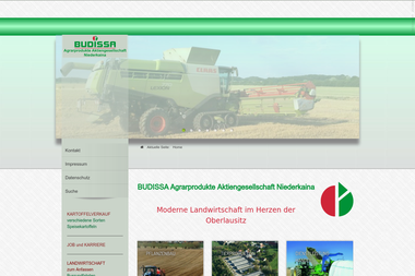 budissa-ag.com - Landmaschinen Bautzen