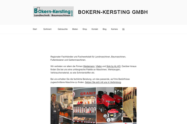 bokern-kersting.com - Landmaschinen Dinklage