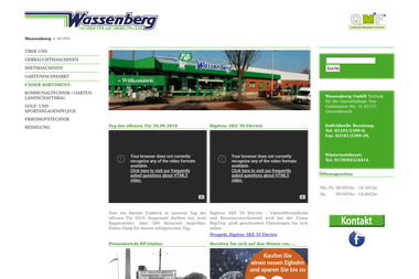 wassenberg-gmbh.de - Landmaschinen Grevenbroich