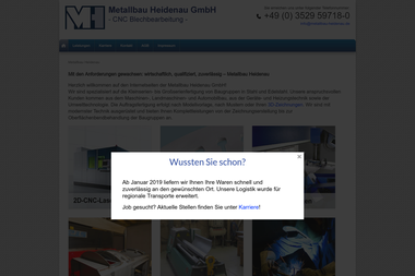 metallbau-heidenau.com - Landmaschinen Heidenau