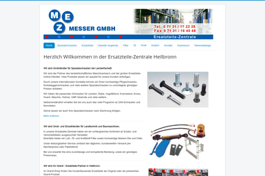 messergmbh.de - Landmaschinen Heilbronn
