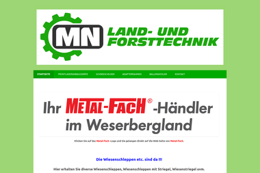 mn-land-forsttechnik.de - Landmaschinen Hessisch Oldendorf