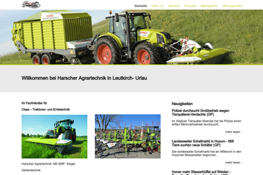 harscher-agrartechnik.de - Landmaschinen Leutkirch Im Allgäu