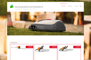 magdeburger-motorgeraete.de - Landmaschinen Magdeburg