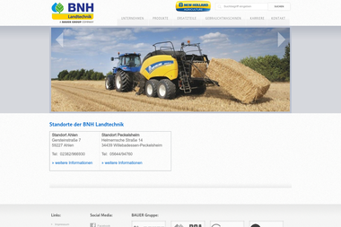 bnh-landtechnik.de - Landmaschinen Paderborn