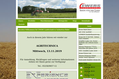 ewers-landtechnik.de - Landmaschinen Salzkotten