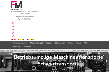 fm-maschinen.de - Landmaschinen Schwäbisch Gmünd