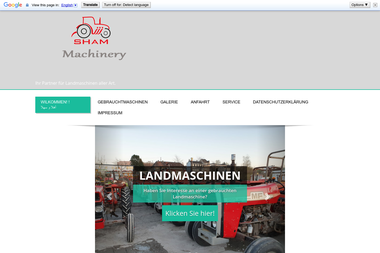 sham-machinery.com - Landmaschinen Wuppertal