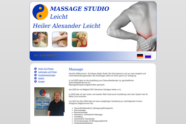 leicht-massage.de - Masseur Bonn
