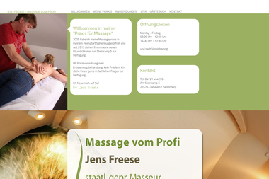 massage-freese.de - Masseur Cuxhaven
