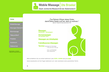 mobile-massage-delbrueck.de - Masseur Delbrück