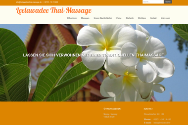 leelawadee-thai-massage.de - Masseur Duisburg